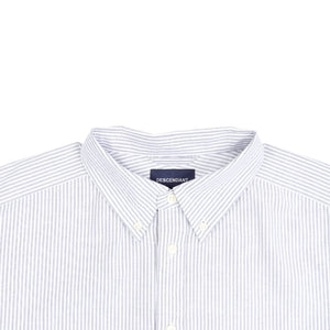 Kennedy's Oxford LS Stripe Shirt - Blue