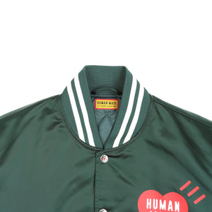 Nylon Stadium Jacket - Green