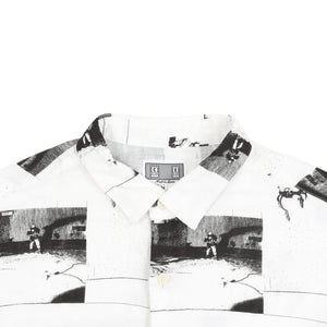 996HK Gauze Shirt - White