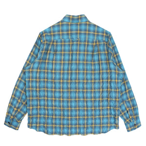 Sun Bleached Check Shirts - Blue