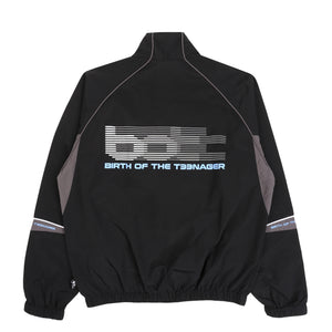 Raglan Track Jacket - Black