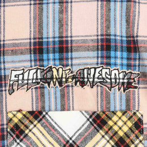 Color Block Flannel  - Yellow