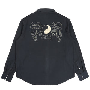 L/S Four Corners Shirt - Black