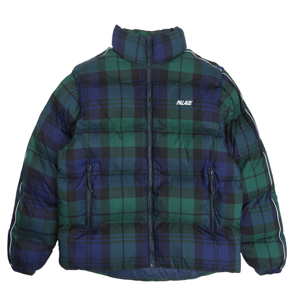 Big Ripstop Puffa Jacket Black Watch
