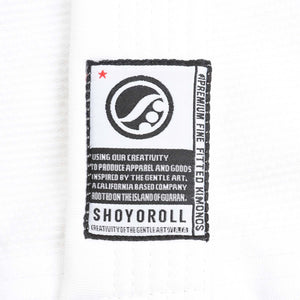 Homerun Shoyoroll Kimono - White