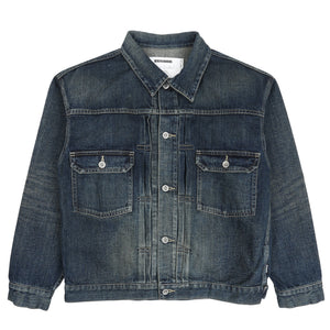 Washed Denim Type-2 Jacket - Indigo