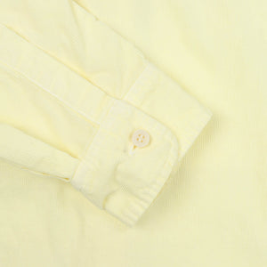 Overdye Cord Design Big Shirt - Yellow