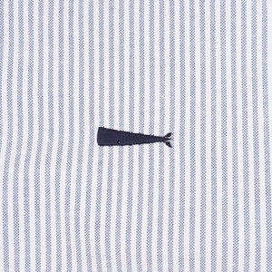 Kennedy's Oxford LS Stripe Shirt - Blue