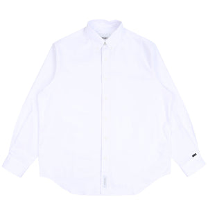 BD 01 LS CTPL Oxford Shirt - White