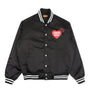 Nylon Stadium Jacket - Black