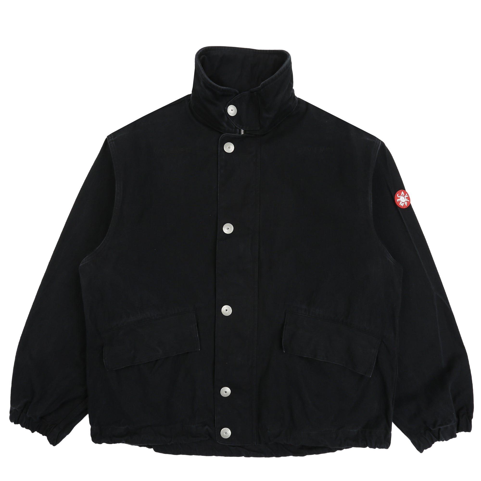 Canvas Casual Zip Jacket - Black – Supply Store