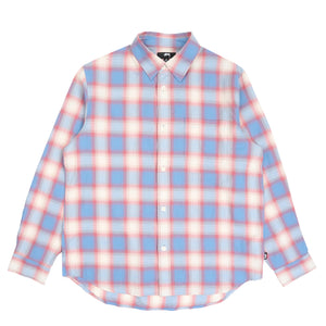 Beach Ombre Plaid Shirt - Blue