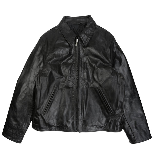 Garage Jacket Leather - Black