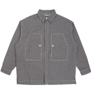Cotton Light Denim L/S Shirt - Black Mix