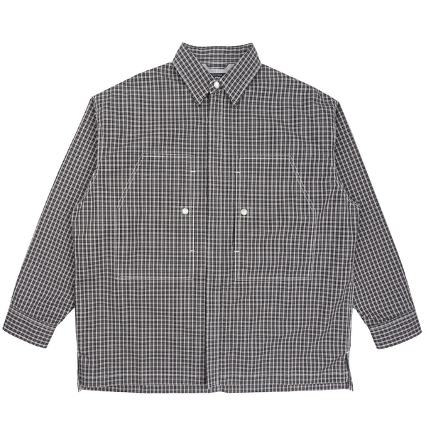 Cotton Light Denim L/S Shirt - Black Mix