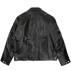 Garage Jacket Leather - Black