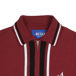 Full Zip Sweater - Merlot