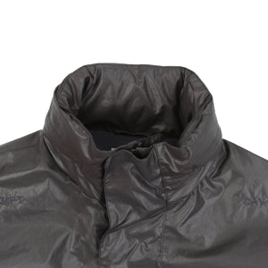 Fleece Lined Zip Coat - Charcoal