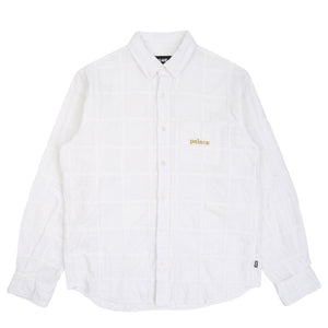 Seer Patch Oxford Shirt - White