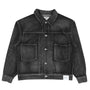 Washed Denim Type-2 Jacket - Black
