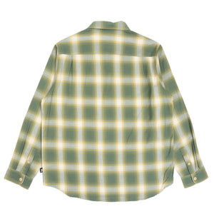Beach Ombre Plaid Shirt - Green
