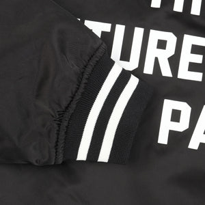 Nylon Stadium Jacket - Black