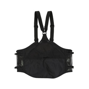 Polyester Nylon Oxford Vest - Black