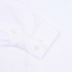 BD 01 LS CTPL Oxford Shirt - White