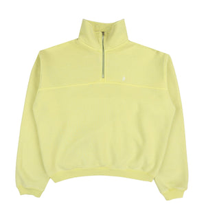 FLEECE ZIP MOCK