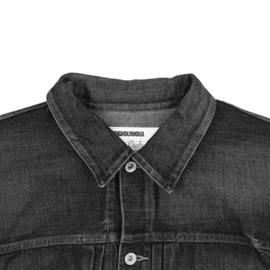 Washed Denim Type-2 Jacket - Black