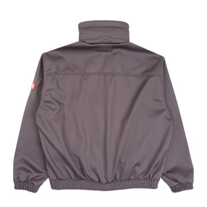 Fleece Back Half Zip - Grey