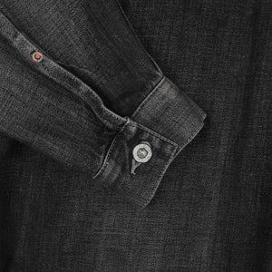 Washed Denim Type-2 Jacket - Black