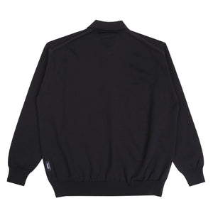 Worsted Wool Jersey - Dark Navy