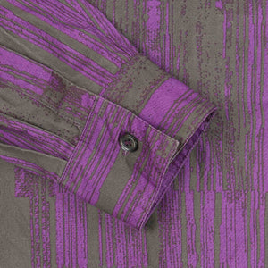 FK Pattern Big Shirt - Grey