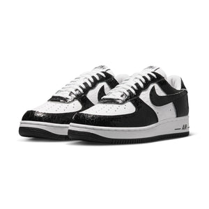 Air Force 1 Cracked Leather - Black