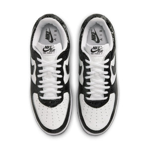 Air Force 1 Cracked Leather - Black