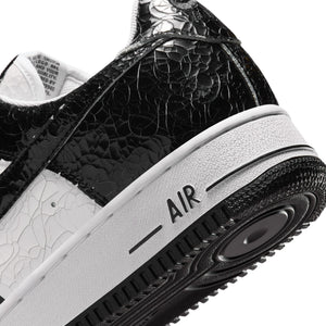Air Force 1 Cracked Leather - Black