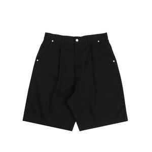 Cotton Oxford Shorts - Black