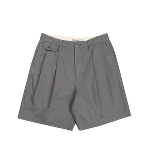 Two Tuck Shorts - Grey