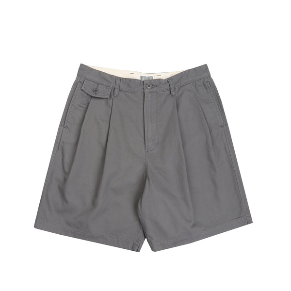 Two Tuck Shorts - Grey