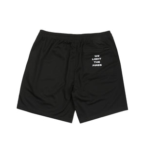 Mesh Short - Jet Black