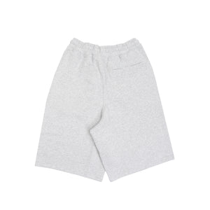 One Point Relaxed Fit Sweat Shorts - Grey