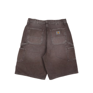 OG Double Knee Short-Tobacco destroy wash