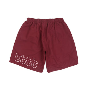 Womens Clover Shorts - Wine