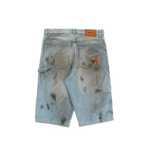 Ol' Dirty Painter Shorts - Washed Blue