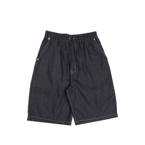Cotton Light Denim Garment Washed - Navy