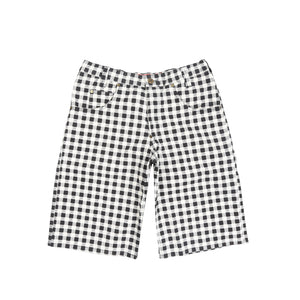 C-Star Plaid Shorts - White