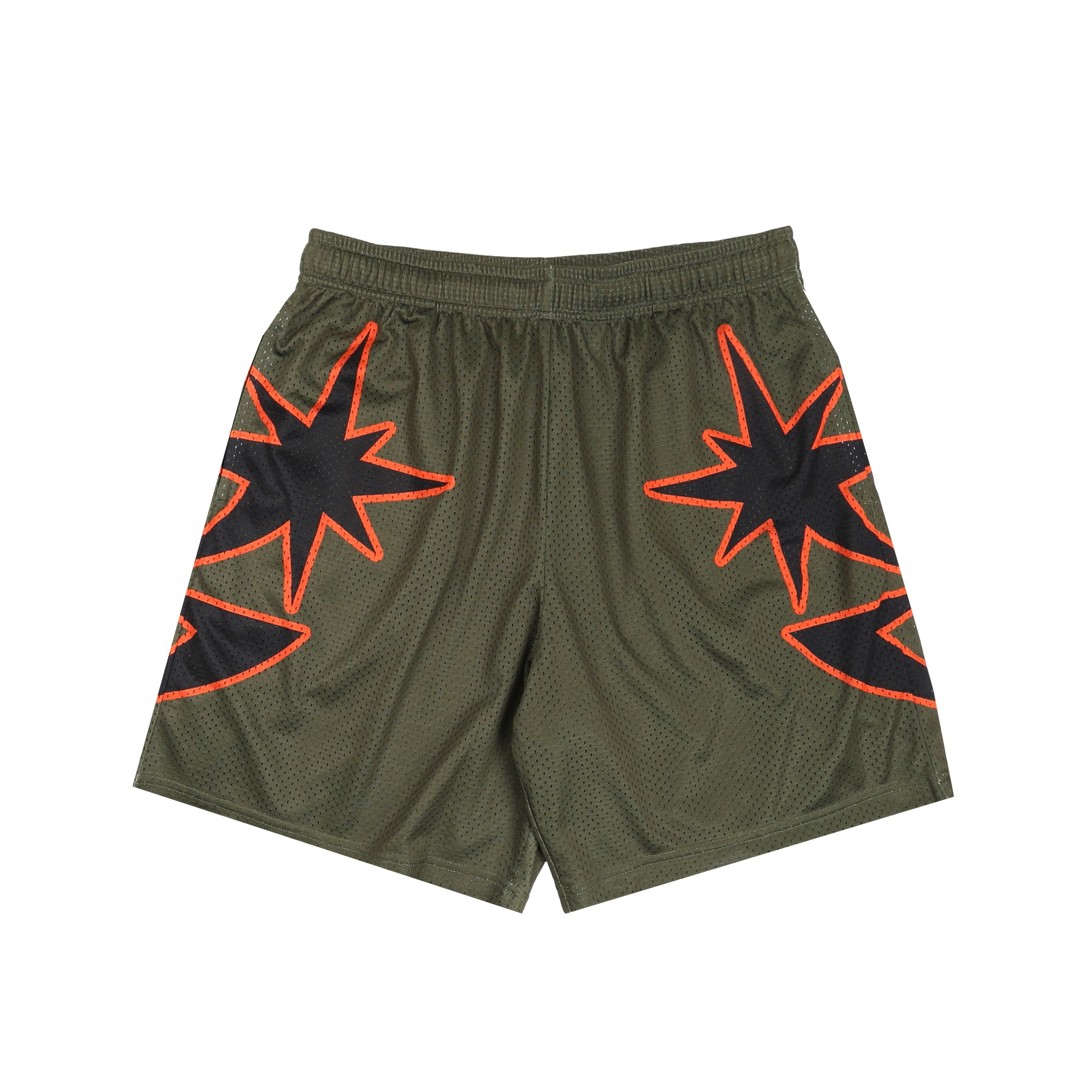 Big B Logo Mesh Short - Olive – Supply Store
