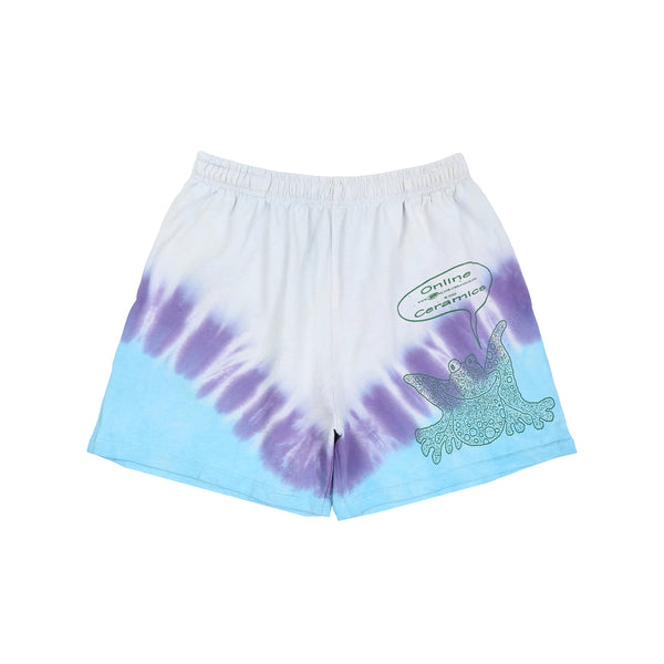 Old Frog Logo Shorts - Tie Dye