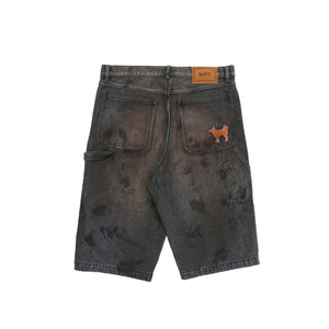 Ol' Dirty Painter Shorts - Washed Black